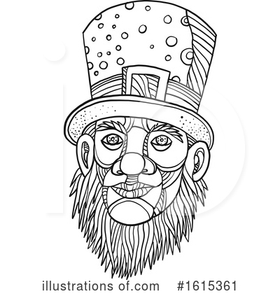 Royalty-Free (RF) Leprechaun Clipart Illustration by patrimonio - Stock Sample #1615361