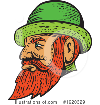 Royalty-Free (RF) Leprechaun Clipart Illustration by patrimonio - Stock Sample #1620329