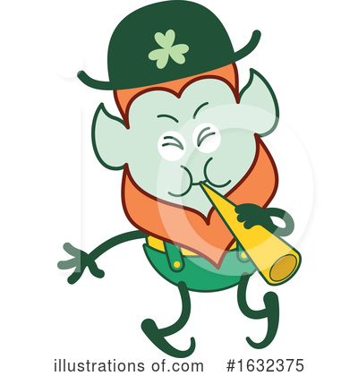 Royalty-Free (RF) Leprechaun Clipart Illustration by Zooco - Stock Sample #1632375