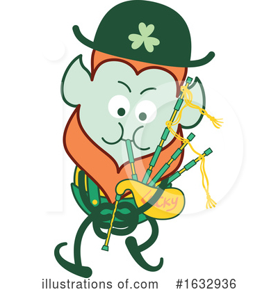 Bagpipes Clipart #1632936 by Zooco
