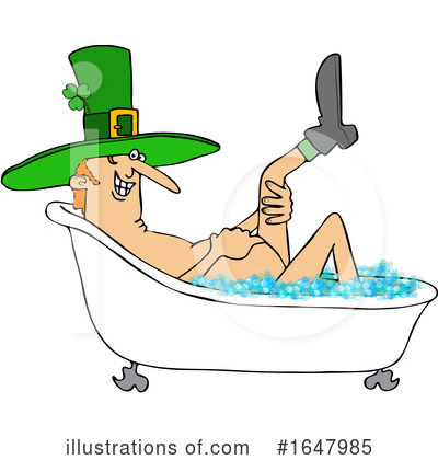 Royalty-Free (RF) Leprechaun Clipart Illustration by djart - Stock Sample #1647985