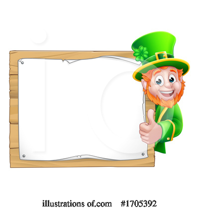 Royalty-Free (RF) Leprechaun Clipart Illustration by AtStockIllustration - Stock Sample #1705392