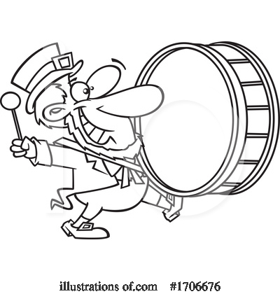 Marching Band Clipart #1706676 by toonaday
