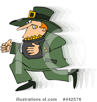 Royalty-Free (RF) Leprechaun Clipart Illustration by djart - Stock Sample #442576
