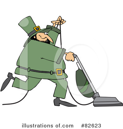Royalty-Free (RF) Leprechaun Clipart Illustration by djart - Stock Sample #82623