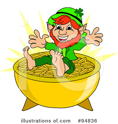 Pot Of Gold Clipart #94836 by Pams Clipart