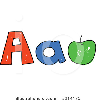 Royalty-Free (RF) Letter A Clipart Illustration by Prawny - Stock Sample #214175