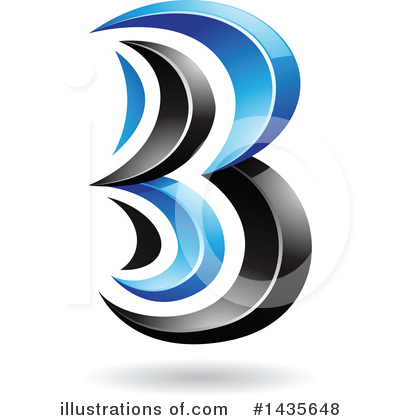 Royalty-Free (RF) Letter B Clipart Illustration by cidepix - Stock Sample #1435648