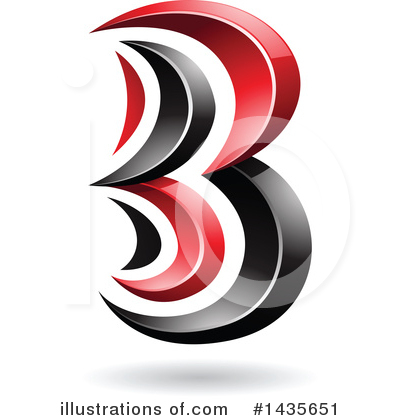 Royalty-Free (RF) Letter B Clipart Illustration by cidepix - Stock Sample #1435651
