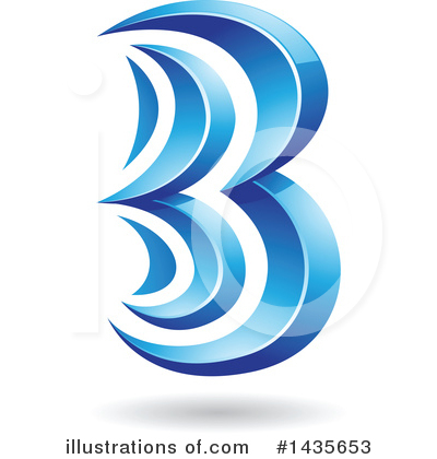 Royalty-Free (RF) Letter B Clipart Illustration by cidepix - Stock Sample #1435653