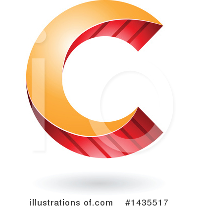 Royalty-Free (RF) Letter C Clipart Illustration by cidepix - Stock Sample #1435517