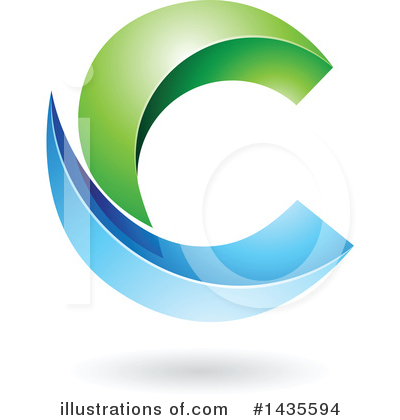 Royalty-Free (RF) Letter C Clipart Illustration by cidepix - Stock Sample #1435594