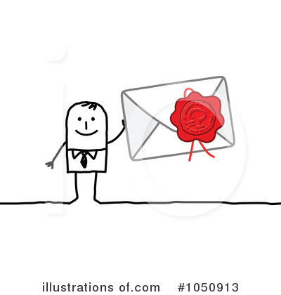 Royalty-Free (RF) Letter Clipart Illustration by NL shop - Stock Sample #1050913