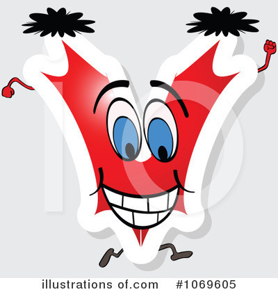Royalty-Free (RF) Letter Clipart Illustration by Andrei Marincas - Stock Sample #1069605