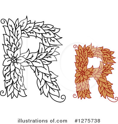 Royalty-Free (RF) Letter Clipart Illustration by Vector Tradition SM - Stock Sample #1275738