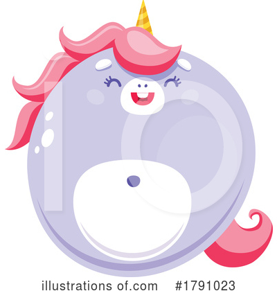 Unicorn Clipart #1791023 by Vector Tradition SM