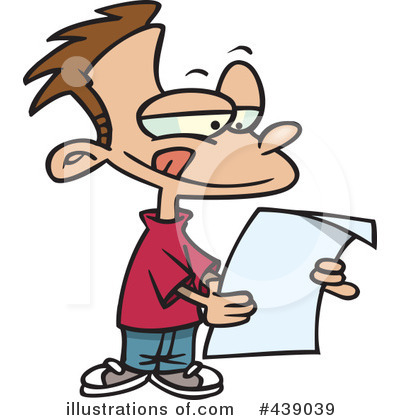Document Clipart #439039 by toonaday