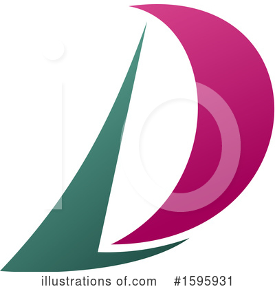 Letter D Clipart #1595931 by Vector Tradition SM