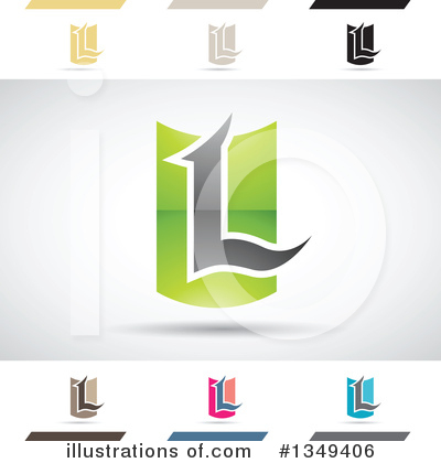 Royalty-Free (RF) Letter L Clipart Illustration by cidepix - Stock Sample #1349406