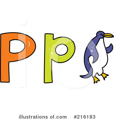 Royalty-Free (RF) Letter P Clipart Illustration by Prawny - Stock Sample #216183