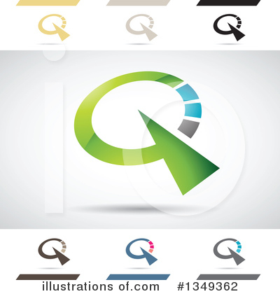 Royalty-Free (RF) Letter Q Clipart Illustration by cidepix - Stock Sample #1349362