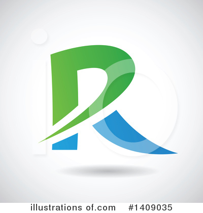 Royalty-Free (RF) Letter R Clipart Illustration by cidepix - Stock Sample #1409035