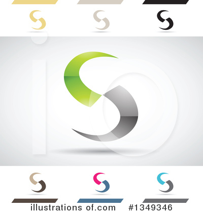 Royalty-Free (RF) Letter S Clipart Illustration by cidepix - Stock Sample #1349346
