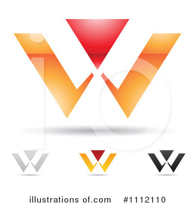 Letter W Clipart #1112110 by cidepix