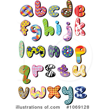 Royalty-Free (RF) Letters Clipart Illustration by yayayoyo - Stock Sample #1069128