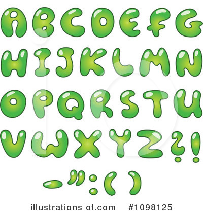 Royalty-Free (RF) Letters Clipart Illustration by yayayoyo - Stock Sample #1098125