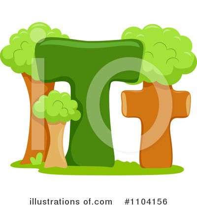 Royalty-Free (RF) Letters Clipart Illustration by BNP Design Studio - Stock Sample #1104156