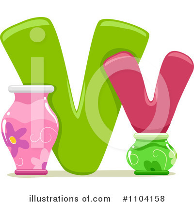 Vase Clipart #1104158 by BNP Design Studio
