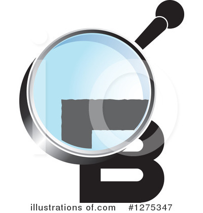 Magnifying Glass Clipart #1275347 by Lal Perera
