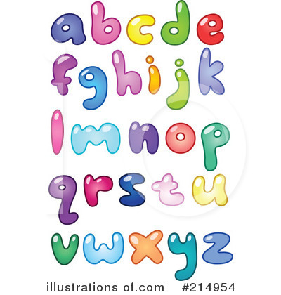 Letters Clipart #214954 by yayayoyo