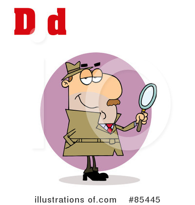 Detective Clipart #85445 by Hit Toon