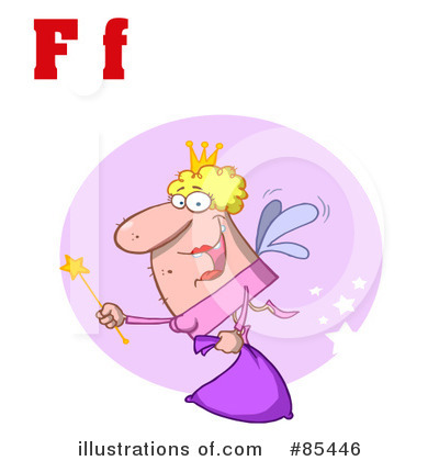 Royalty-Free (RF) Letters Clipart Illustration by Hit Toon - Stock Sample #85446