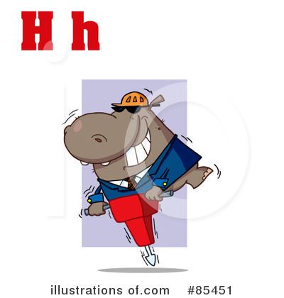 Royalty-Free (RF) Letters Clipart Illustration by Hit Toon - Stock Sample #85451