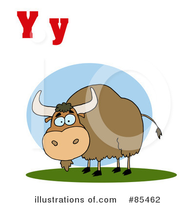 Royalty-Free (RF) Letters Clipart Illustration by Hit Toon - Stock Sample #85462