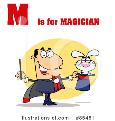 Magician Clipart #85481 by Hit Toon