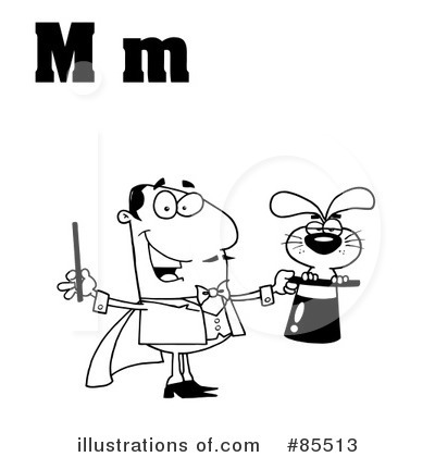 Magician Clipart #85513 by Hit Toon