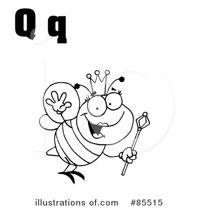 Royalty-Free (RF) Letters Clipart Illustration by Hit Toon - Stock Sample #85515