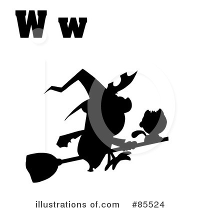 Letter W Clipart #85524 by Hit Toon