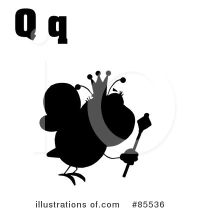 Royalty-Free (RF) Letters Clipart Illustration by Hit Toon - Stock Sample #85536