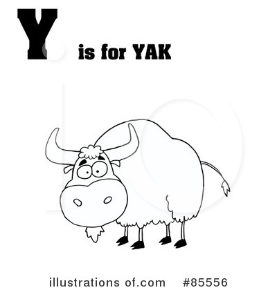 Yak Clipart #85556 by Hit Toon