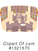 Library Clipart #1321670 by BNP Design Studio