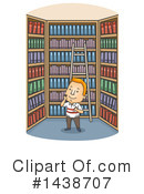 Library Clipart #1438707 by BNP Design Studio