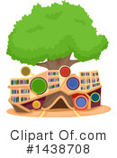 Library Clipart #1438708 by BNP Design Studio