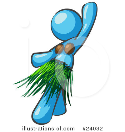 Hula Clipart #24032 by Leo Blanchette