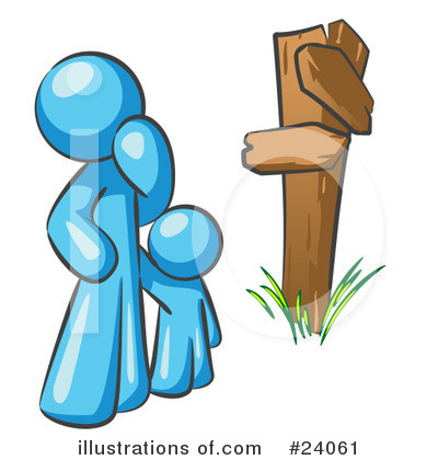 Royalty-Free (RF) Light Blue Collection Clipart Illustration by Leo Blanchette - Stock Sample #24061