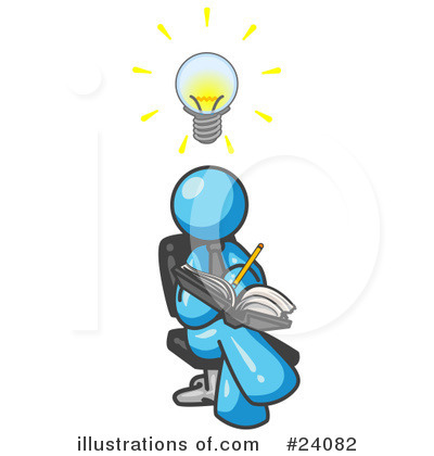Brainstorming Clipart #24082 by Leo Blanchette